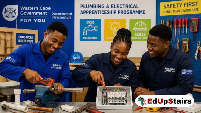 Department of Infrastructure Apprenticeships 2026: Plumbing and Electrical Training Opportunities for Unemployed Youth
