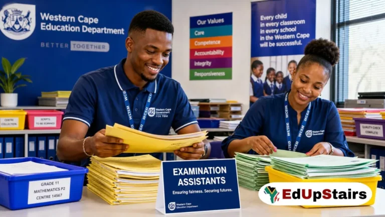 Western Cape Education Department (WCED) Examination Assistant Applications 2026 Now Open