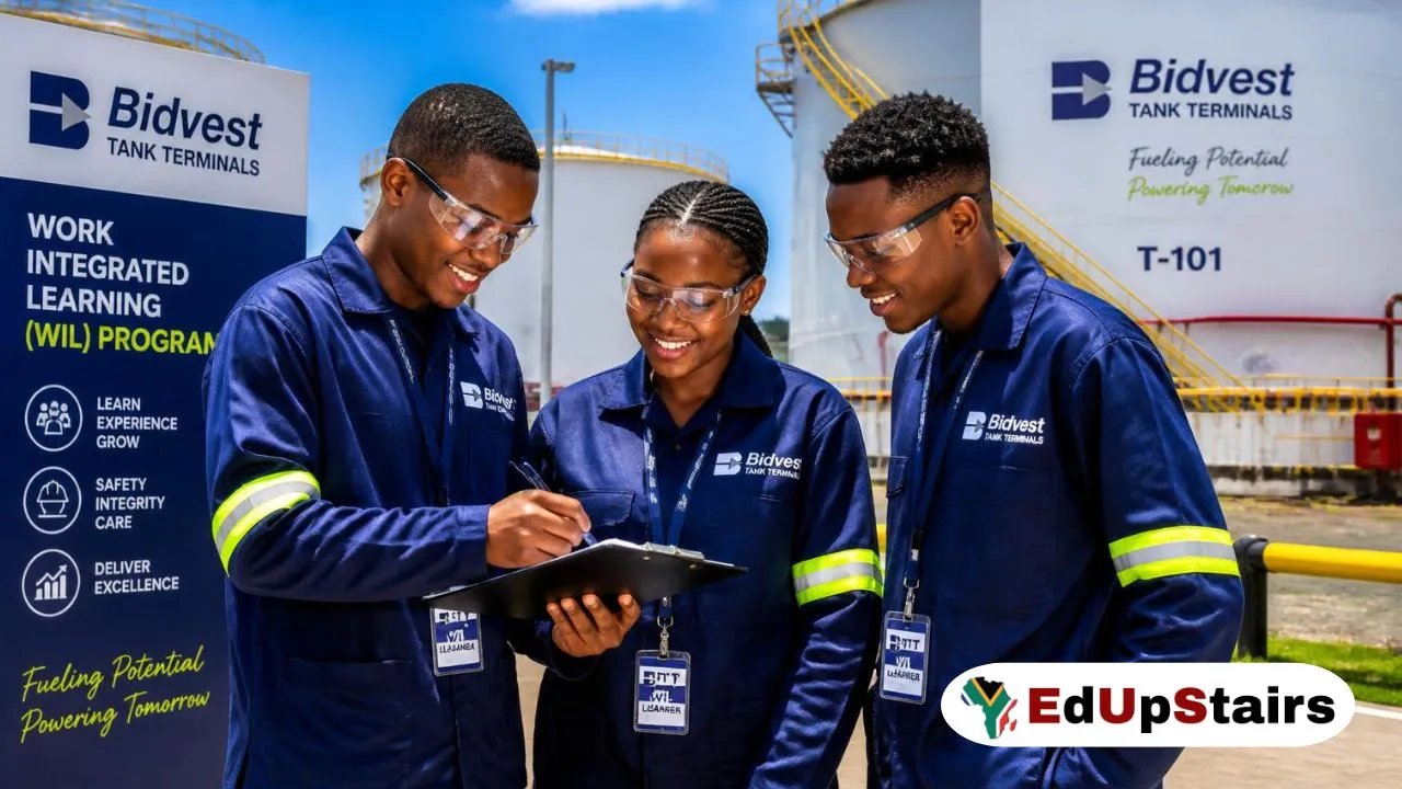 Bidvest Tank Terminals (BTT) Work Integrated Learning (WIL) Programme 2026
