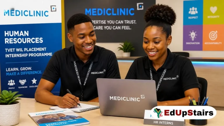 Mediclinic Human Resources (HR) TVET WIL Placement Internship Opportunities 2026