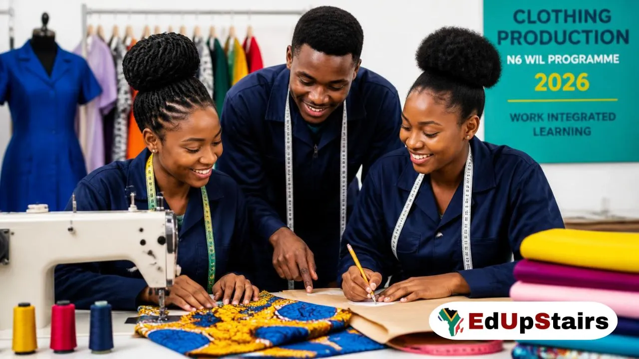 Tshwane South TVET College & FP&M SETA Clothing Production N6 WIL Programme 2026 (X53 Posts)