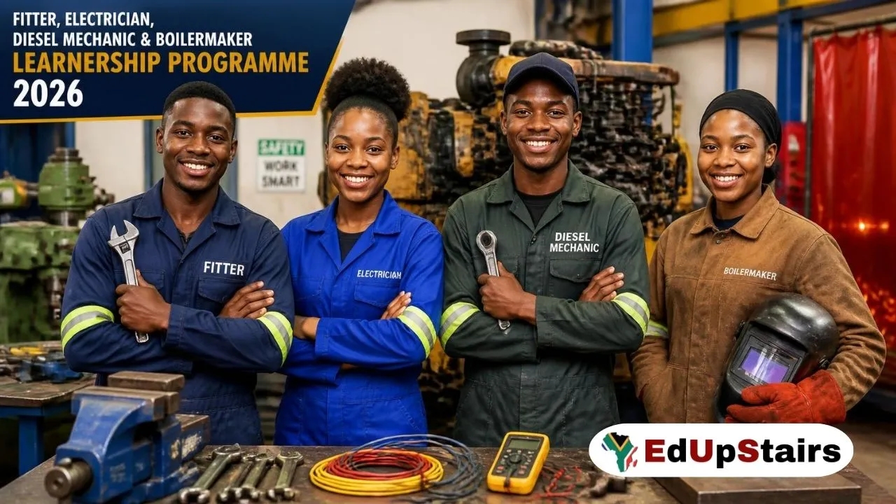 Genet Mineral Processing Learnership Opportunities 2026: Fitter, Electrician, Diesel Mechanic and Boilermaker - Genet Mineral Processing