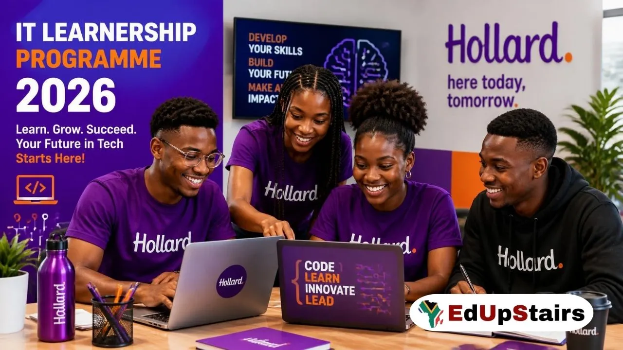 Hollard IT Learnership Programme 2026: X12 Opportunities for Matric Youth in Gauteng - Hollard IT