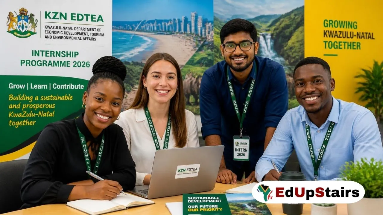 KZN EDTEA Graduate Internship Programme 2027 - 2029: X138 Opportunities for Unemployed Graduates - KZN EDTEA
