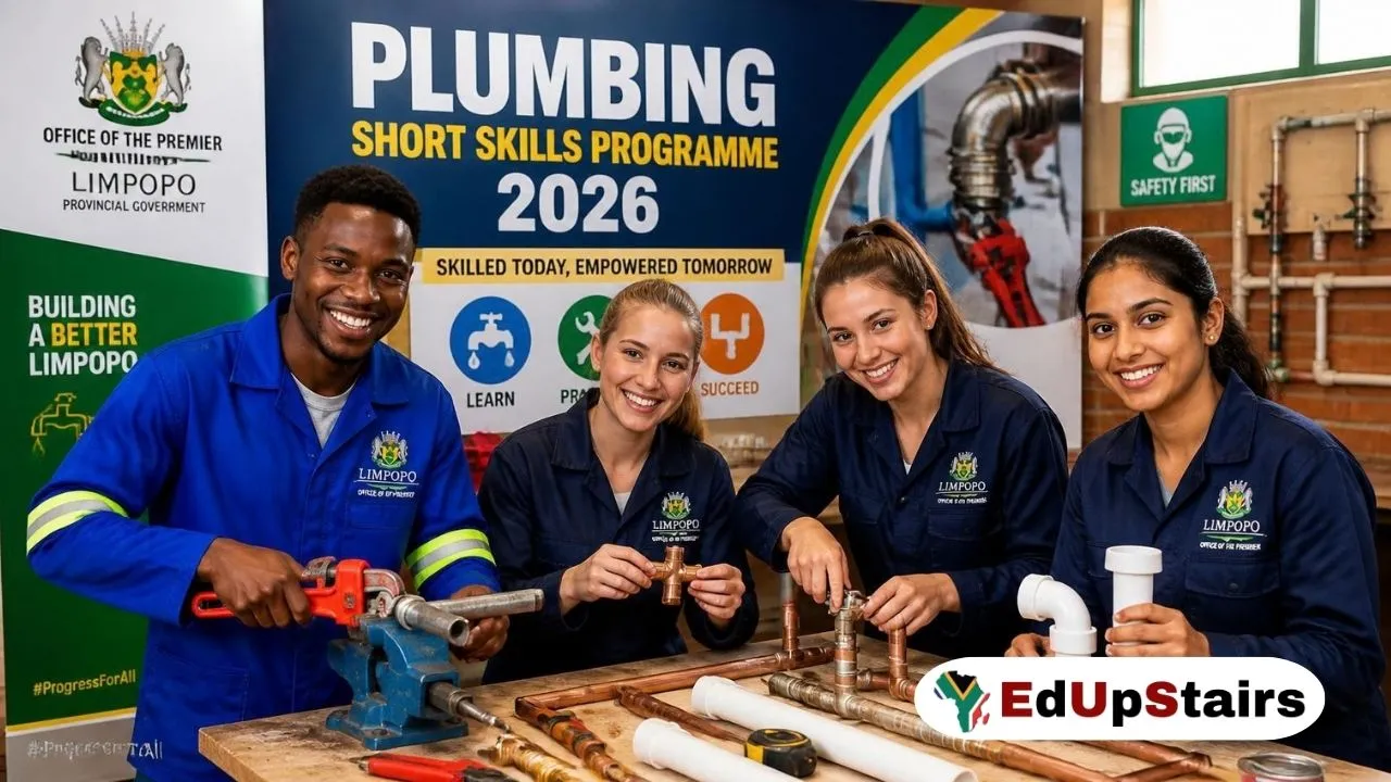 Limpopo Office of the Premier & ETDP SETA Plumbing Short Skills Programme 2026: X94 Opportunities for Unemployed Youth - Limpopo Office Premier &