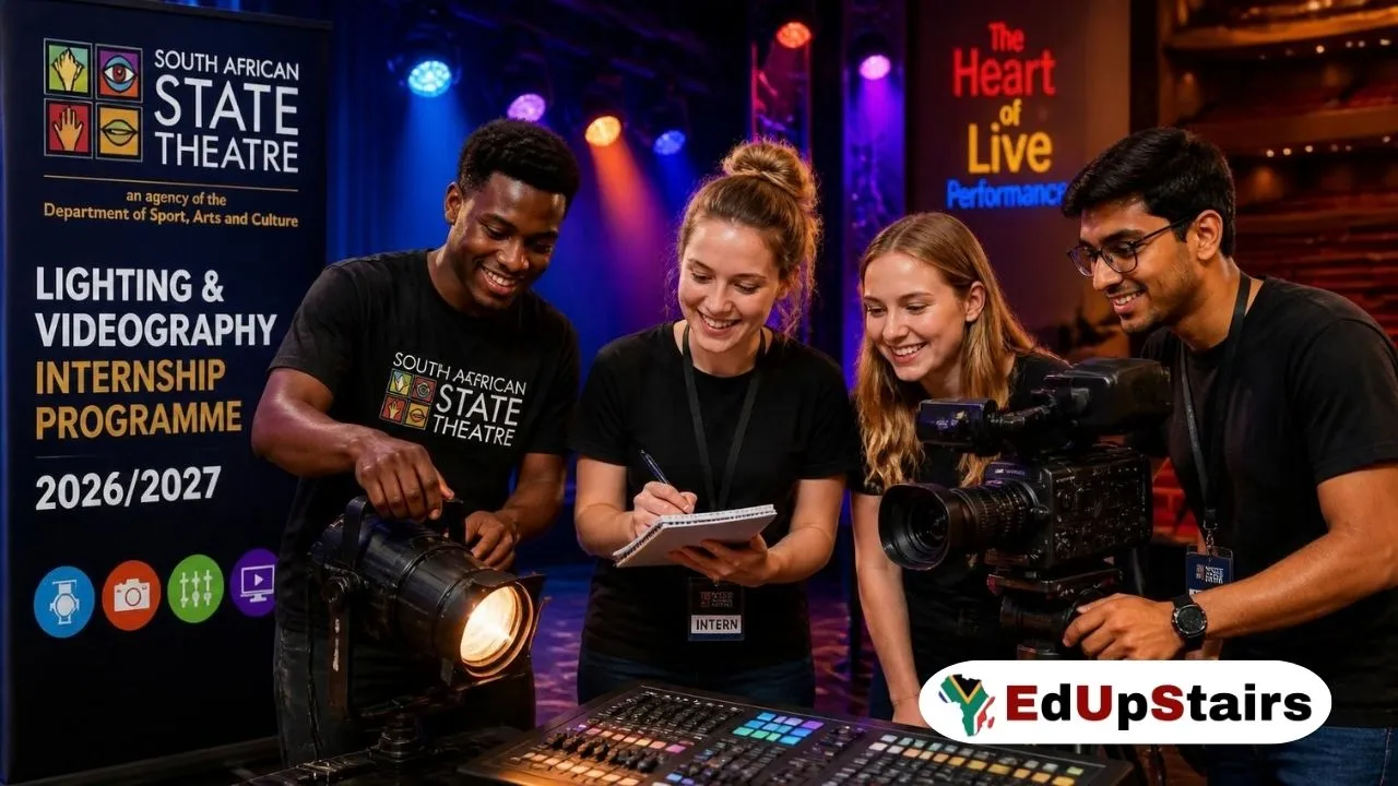 South African State Theatre Internships 2026: Seven HR, Artistic Administration, Lighting and Videography Posts - South African State Theatre