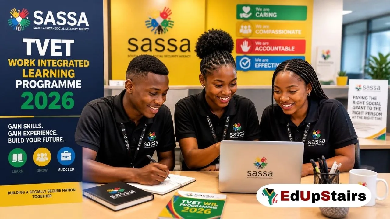 SASSA Internships and TVET Work Integrated Learning Programme 2026: Applications Open