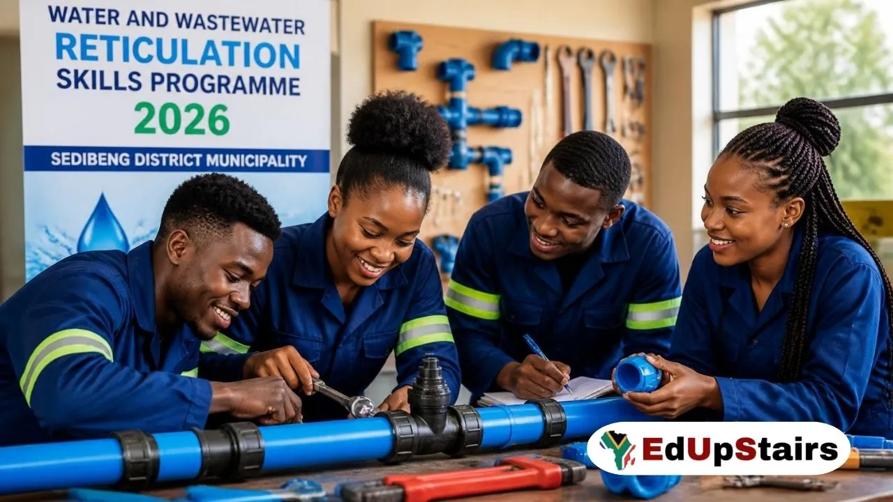 Sedibeng Municipality Water and Wastewater Reticulation Skills Programme 2026: X200 Opportunities for Unemployed Youth - Sedibeng Municipality Water And