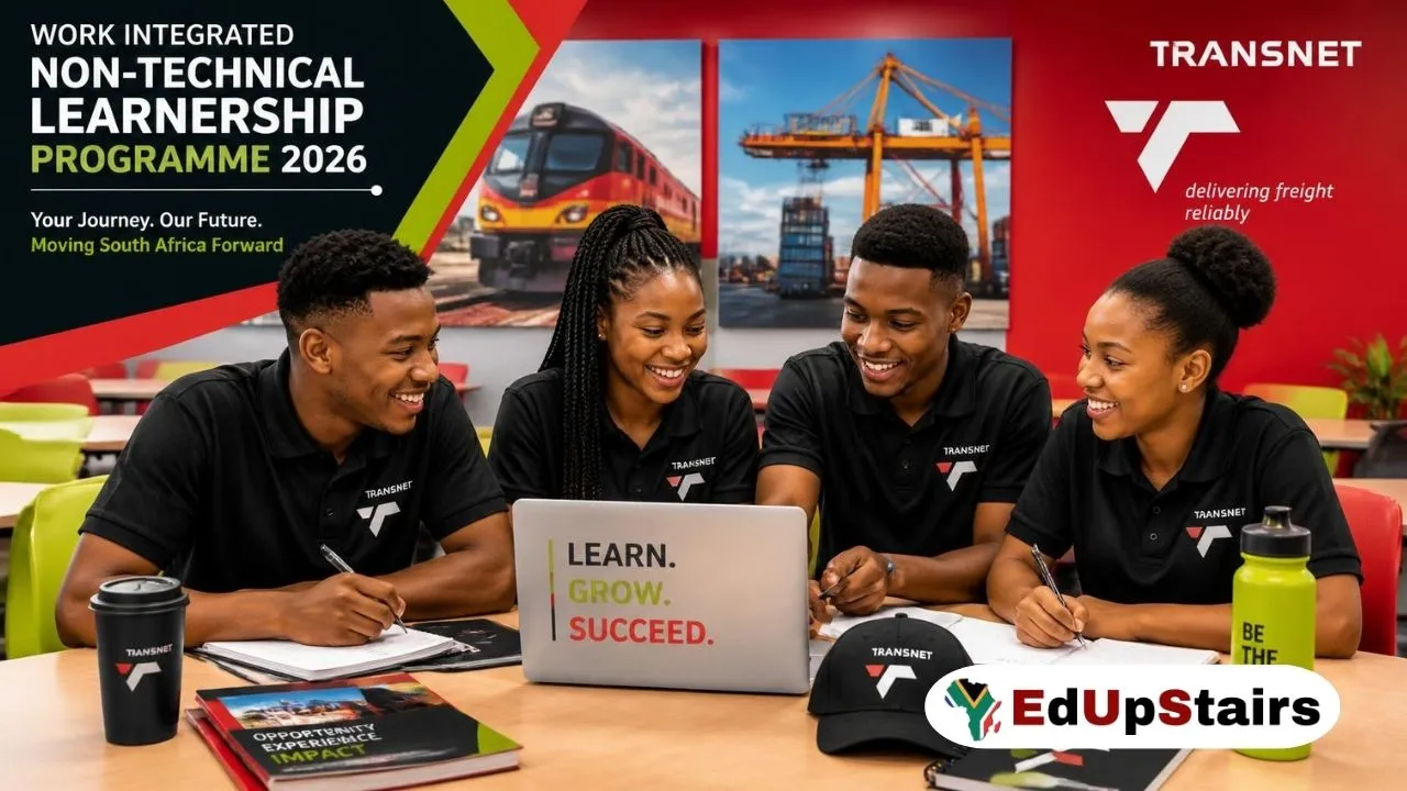 Transnet Work Integrated Non-Technical Learnership Programme 2026: 18-Month WIL Opportunities for N4 - N6 TVET Students - Transnet Work Integrated Non-Technical
