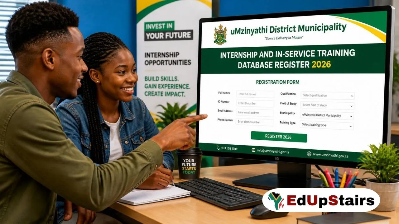 uMzinyathi District Municipality Internship and In-Service Training Database 2026: Students and Graduates Invited to Register - UMzinyathi District Municipality