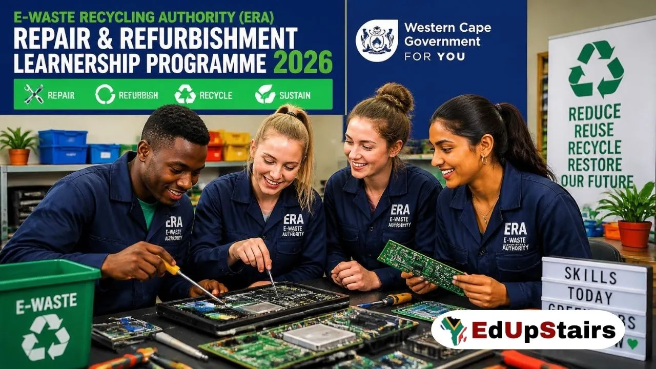 Western Cape Government Repair and Refurbishment Learnership Programme 2026: Applications Open for Cape Metro Youth - Western Cape Government Repair
