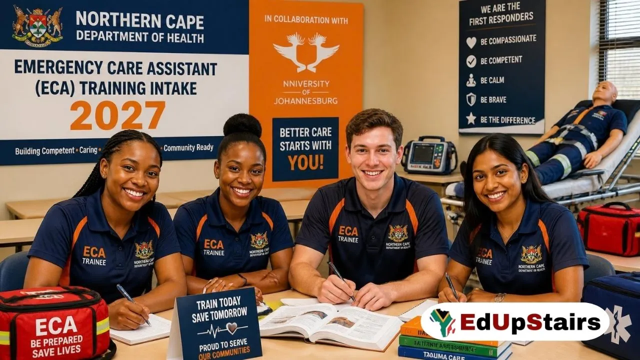 Emergency Care Assistant (ECA) Training Intake for 2027: Applications Open for Unemployed Youth - Emergency Care Assistant ECA