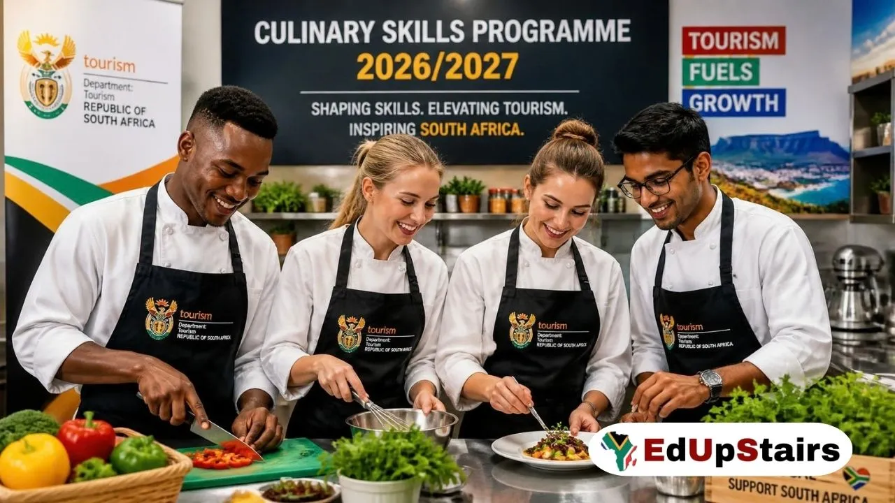 Department of Tourism Culinary Skills Programme 2026/2027: Your Matric Could Open the Door to 12 Months of Training and R200 a Day - Department Tourism Culinary Skills